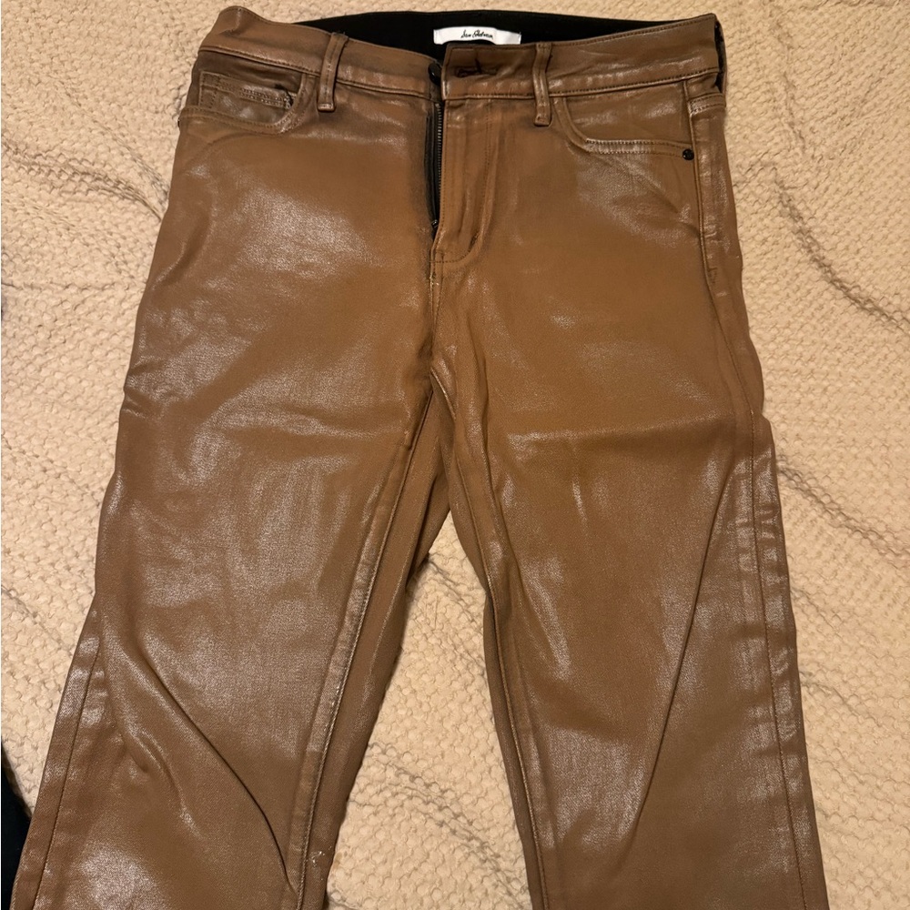 Sam Edelman The Stiletto Coated High Rise Skinny Ankle Jeans Size 6/28